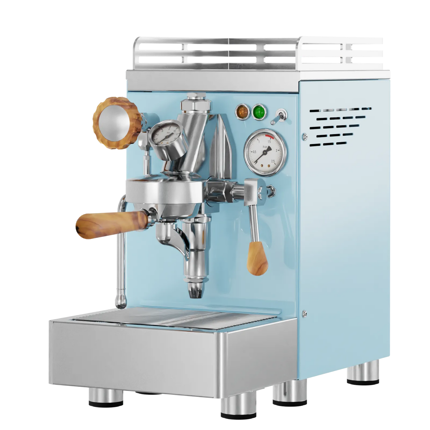 Elba Quattro V02 – Hellblau P297U - Siebträger & E61 HX‑Machine