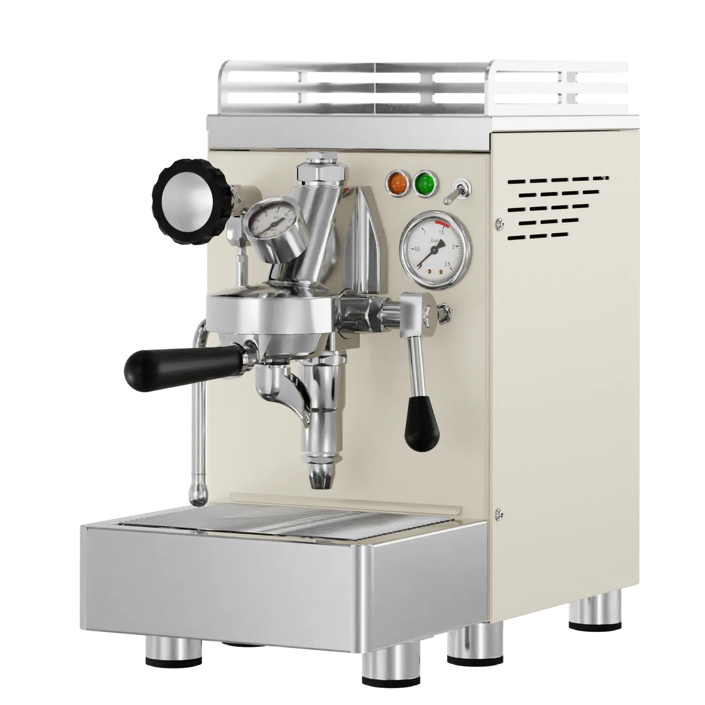 Elba Quattro V02 – Beige RAL1013 - Siebträger & E61 HX‑Machine