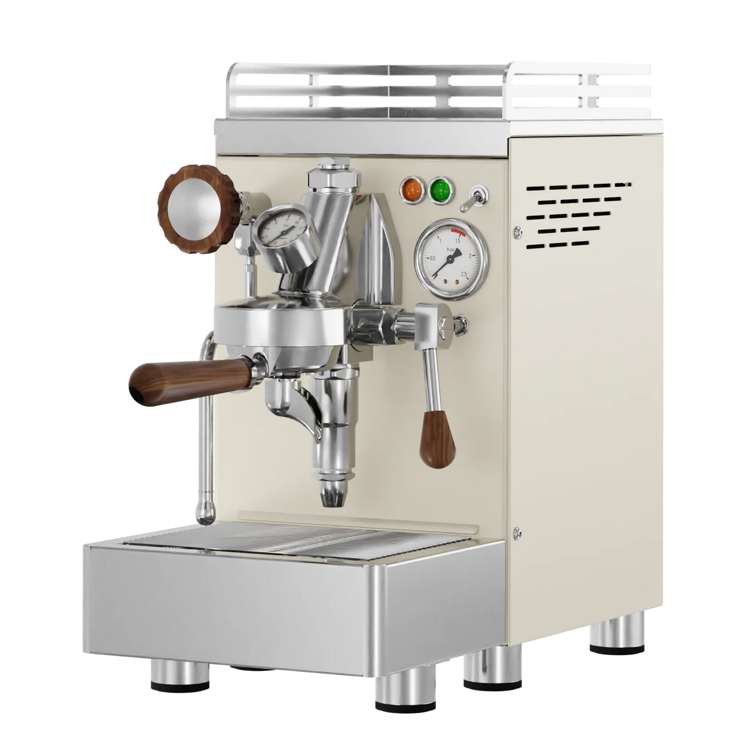 Elba Quattro V02 – Beige RAL1013 - Siebträger & E61 HX‑Machine