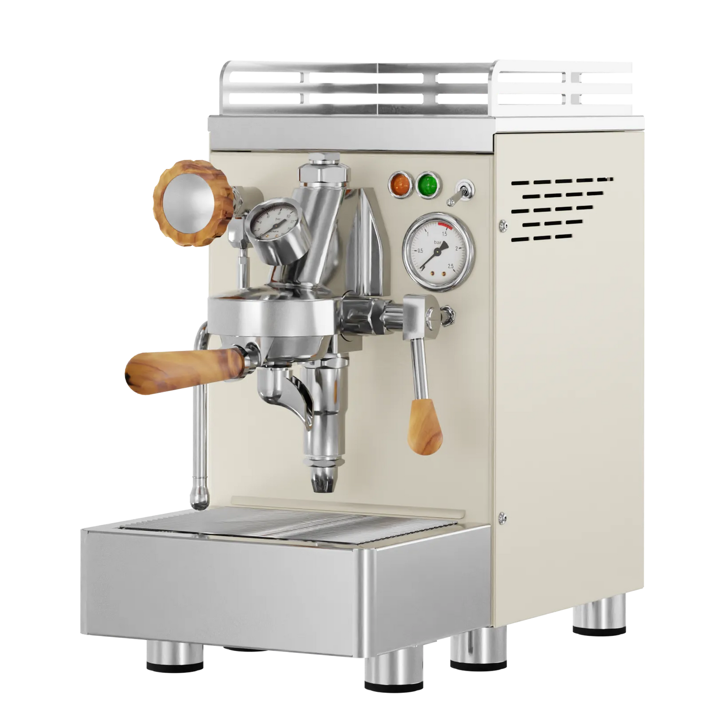 Elba Quattro V02 – Beige RAL1013 - Siebträger & E61 HX‑Machine