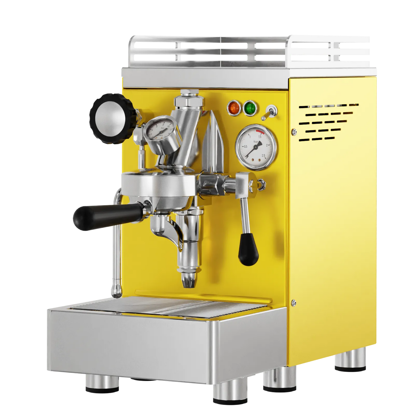 Elba Quattro V02 – Gelb RAL1021 - Siebträger & E61 HX‑Machine