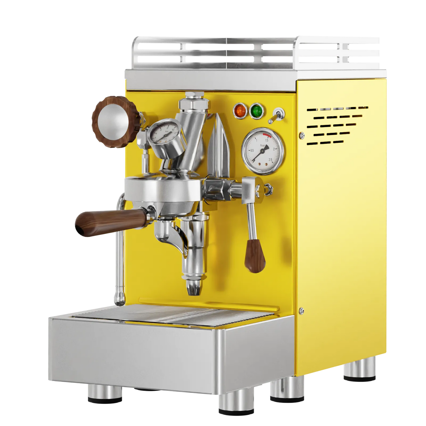 Elba Quattro V02 – Gelb RAL1021 - Siebträger & E61 HX‑Machine