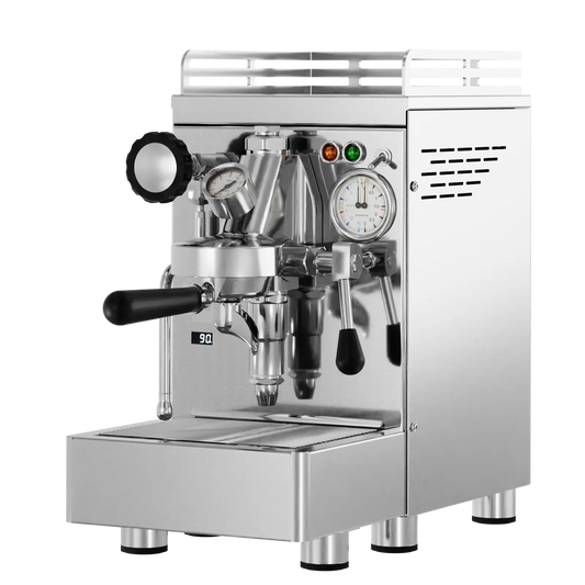 Elba Quattro PID – Edelstahl - Siebträgermaschine mit PID & E61 Gruppe