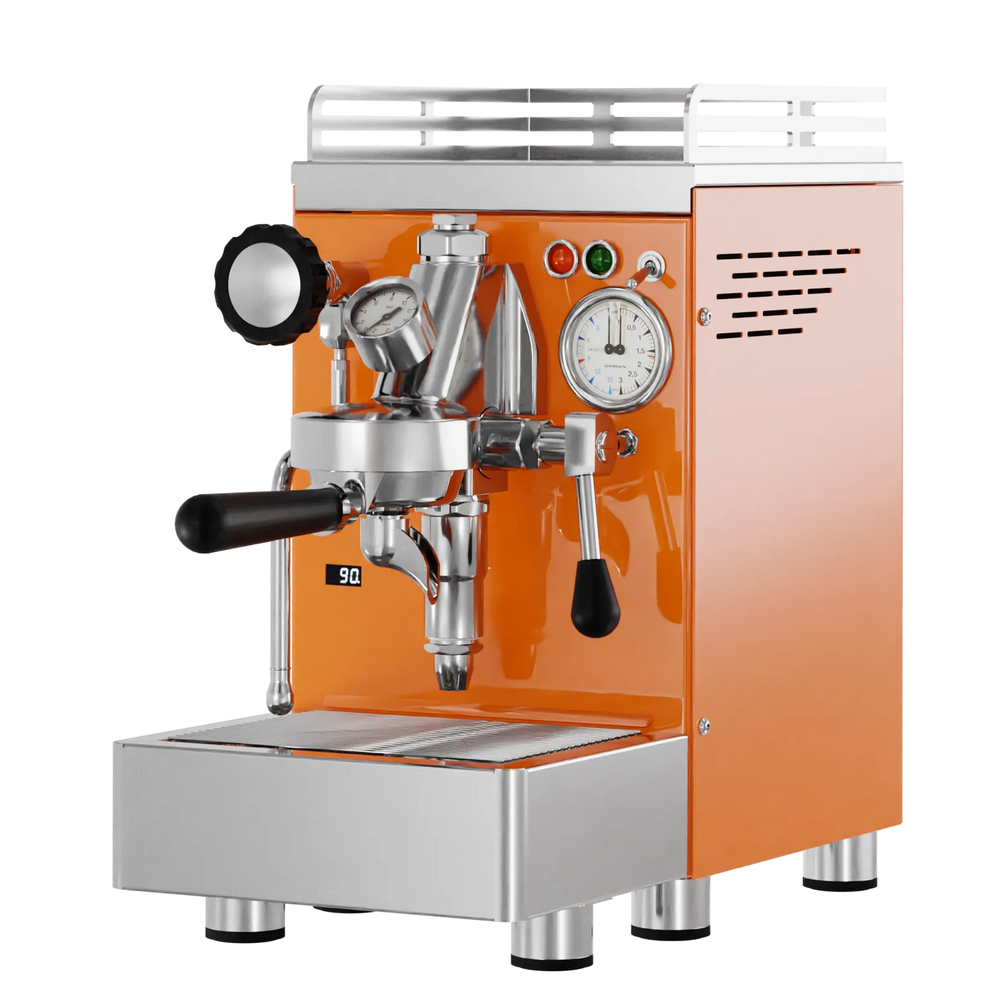 Elba Quattro PID – Orange RAL2004 - Siebträgermaschine mit PID & E61 Gruppe