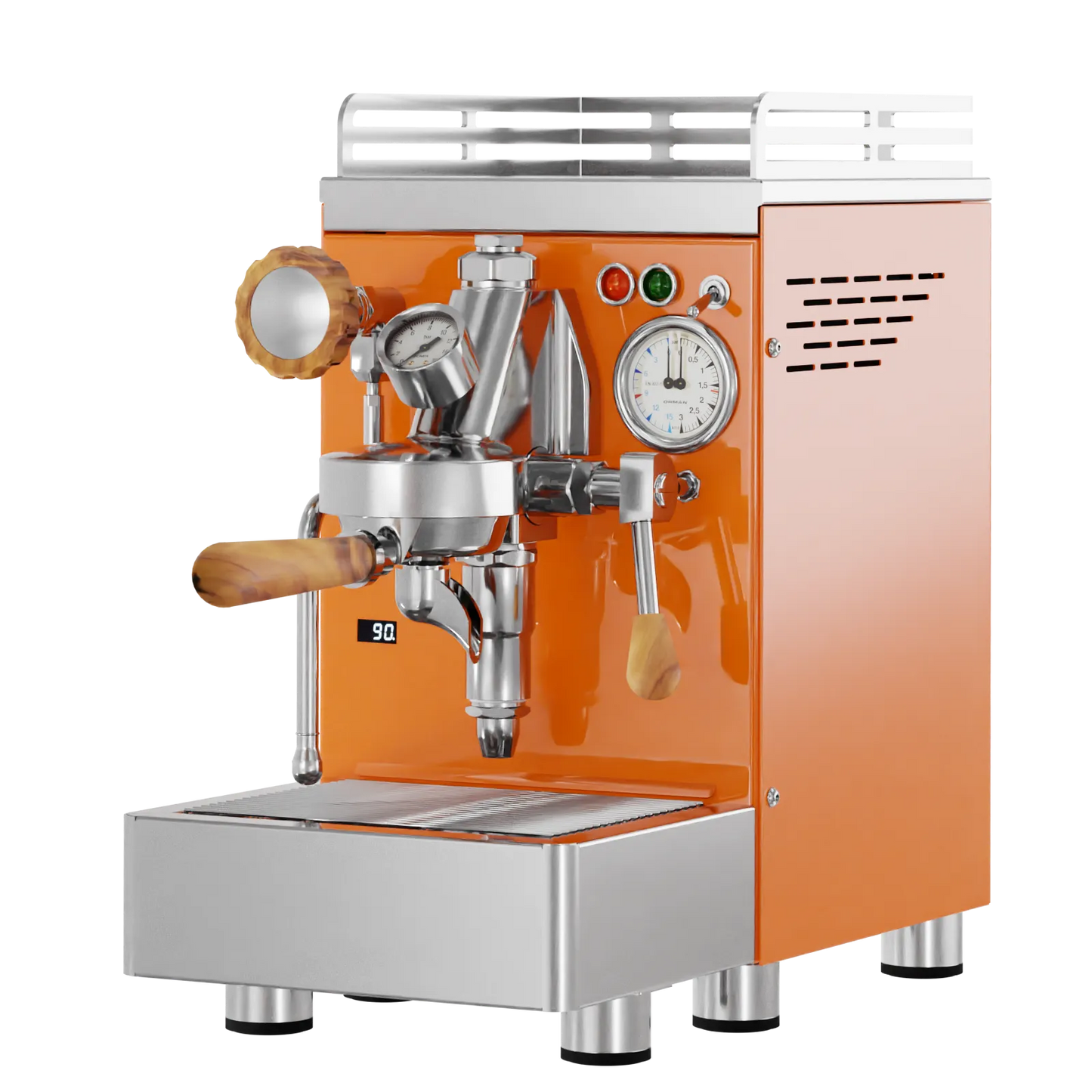 Elba Quattro PID – Orange RAL2004 - Siebträgermaschine mit PID & E61 Gruppe
