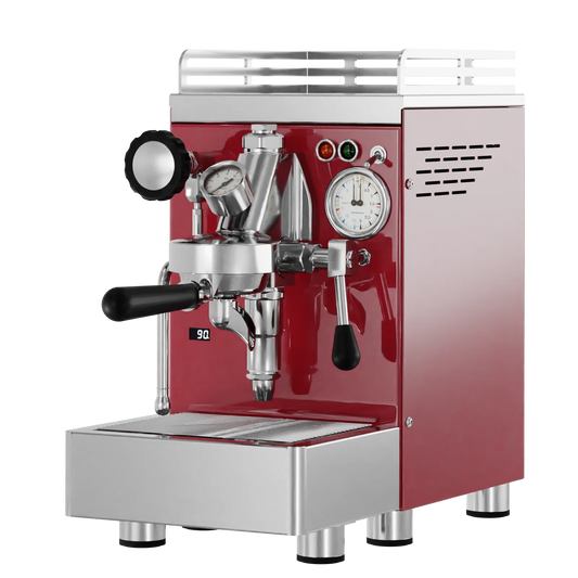 Elba Quattro PID – Purpurrot RAL3004 - Siebträgermaschine mit PID & E61 Gruppe