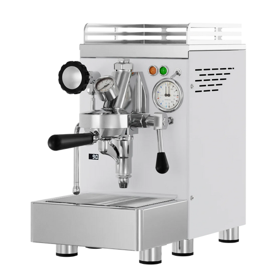 Elba Quattro PID – Weiß RAL9016 - Siebträgermaschine mit PID & E61 Gruppe
